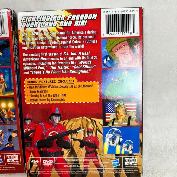 2009-10 GI Joe Real American Hero DVD Season 1 - 1.1, 1.2, 1.3 - Picture 7 of 8